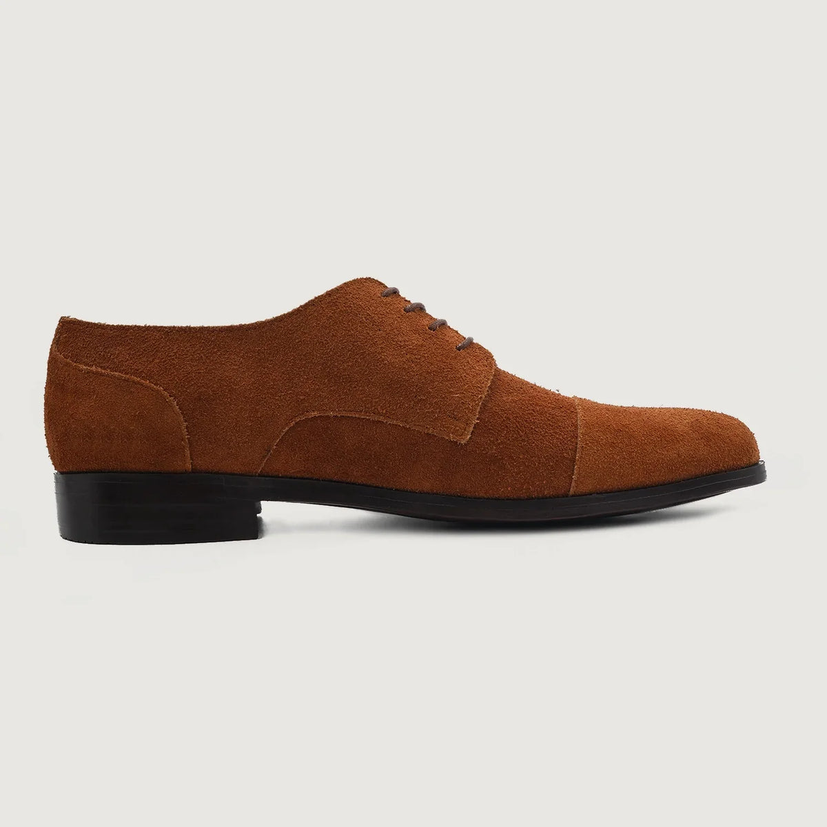 Attorney Brown Suede Derby Shoes