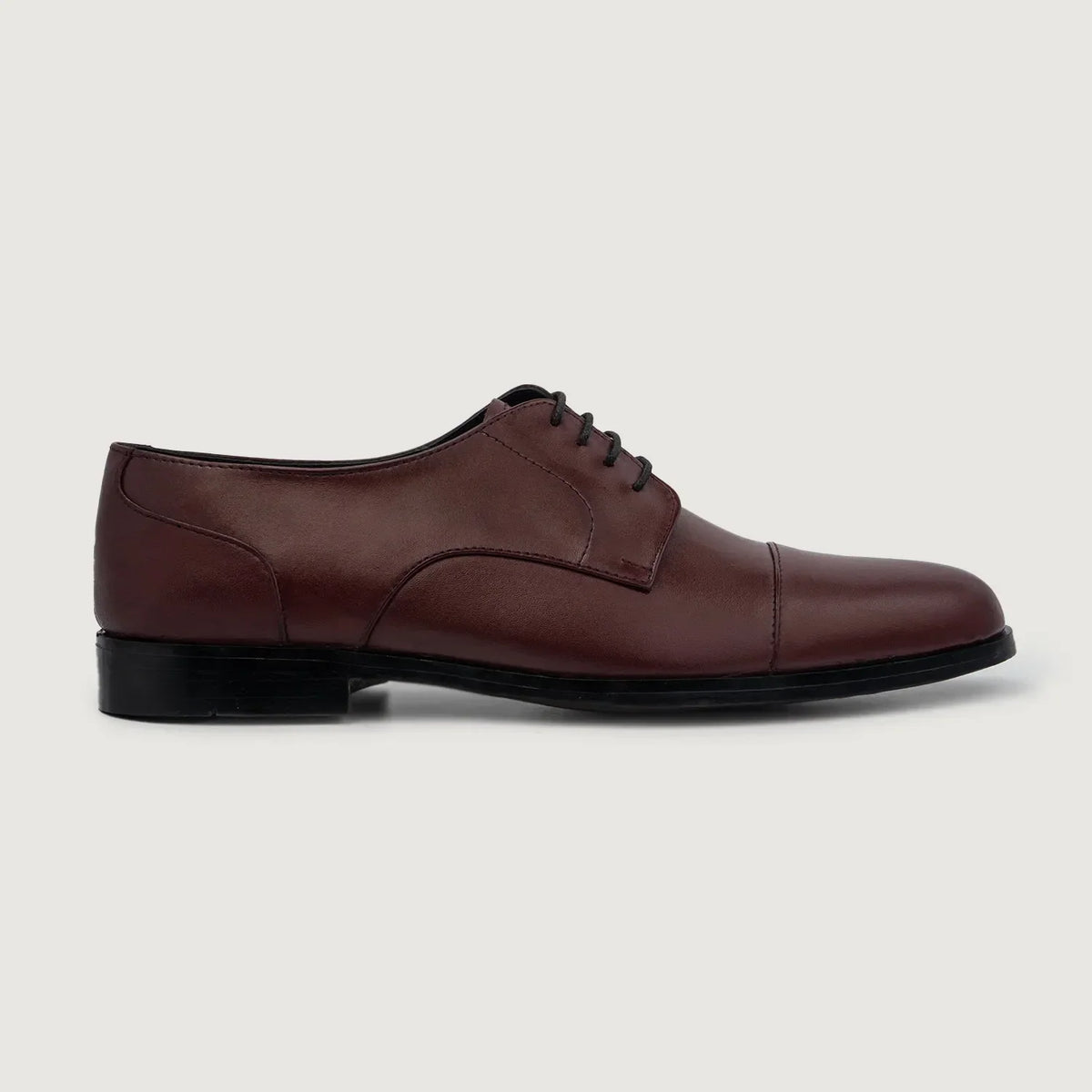 Attorney Maroon Full Grain Derby Shoes
