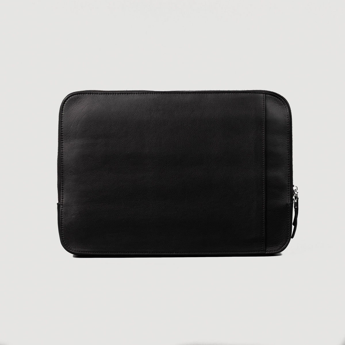 The Baxter Black Cowhide Leather Laptop Sleeve