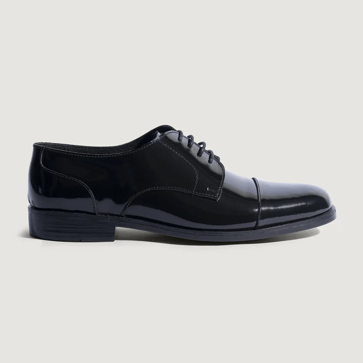Attorney Patent Black Derby Shoes