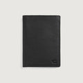Bernardi Black Full Grain Cowhide Bi-Fold Travel Wallet