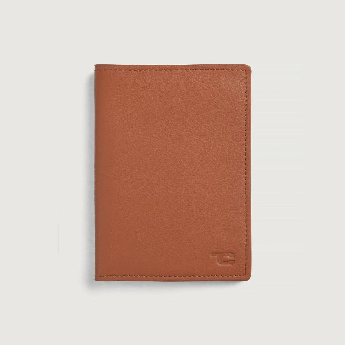 Bernardi Brown Full Grain Cowhide Bi-Fold Travel Wallet