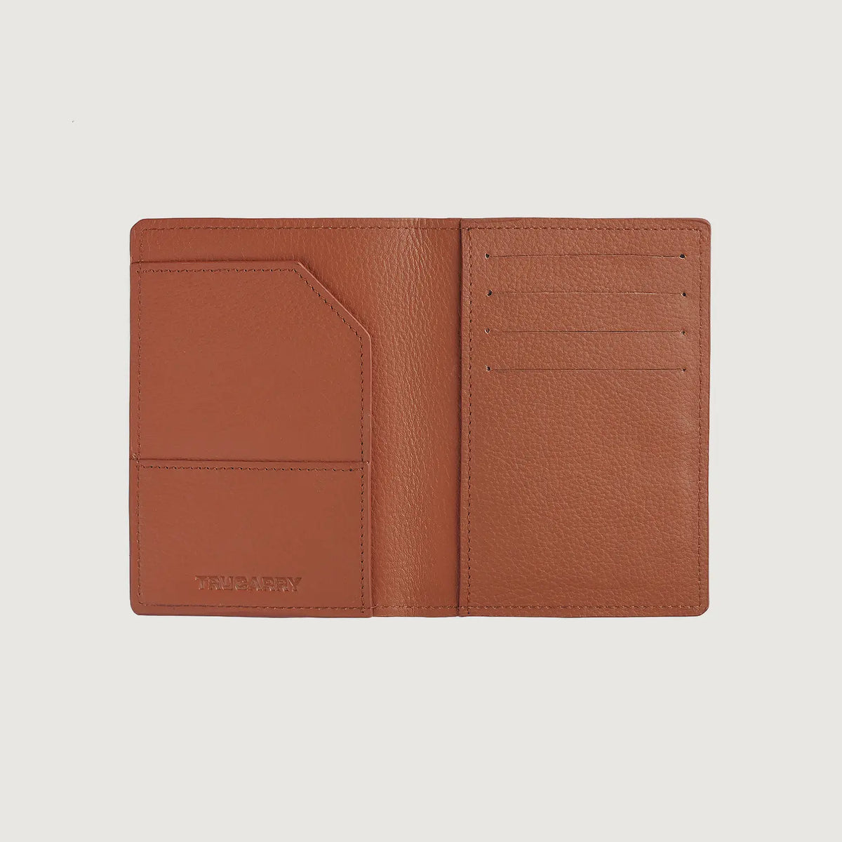 Bernardi Brown Full Grain Cowhide Bi-Fold Travel Wallet