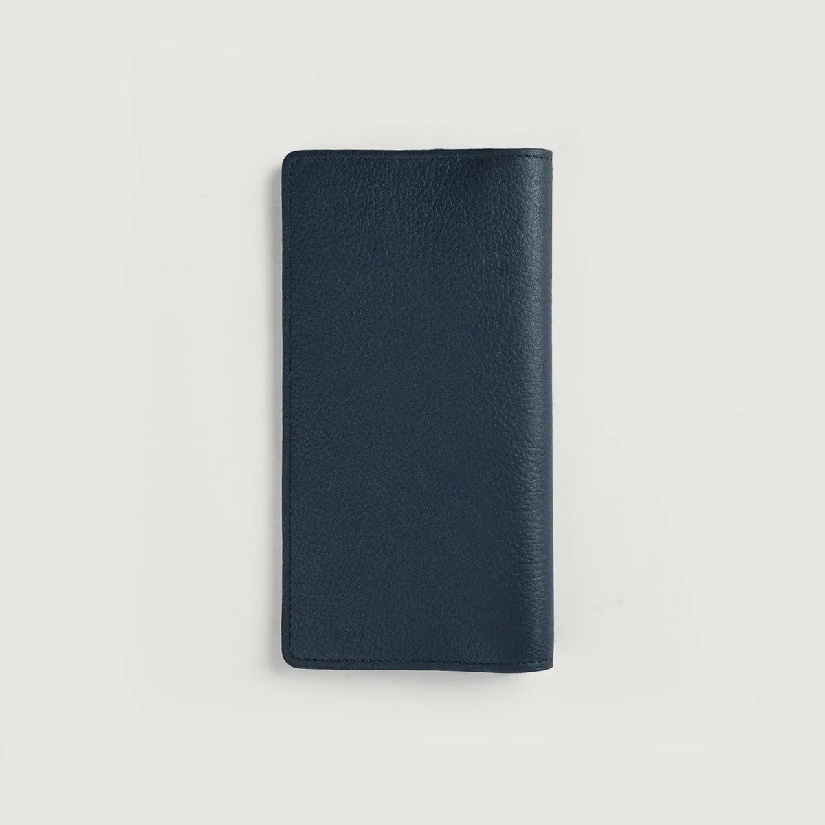 Cameron Grey Full Grain Leather Long Wallet