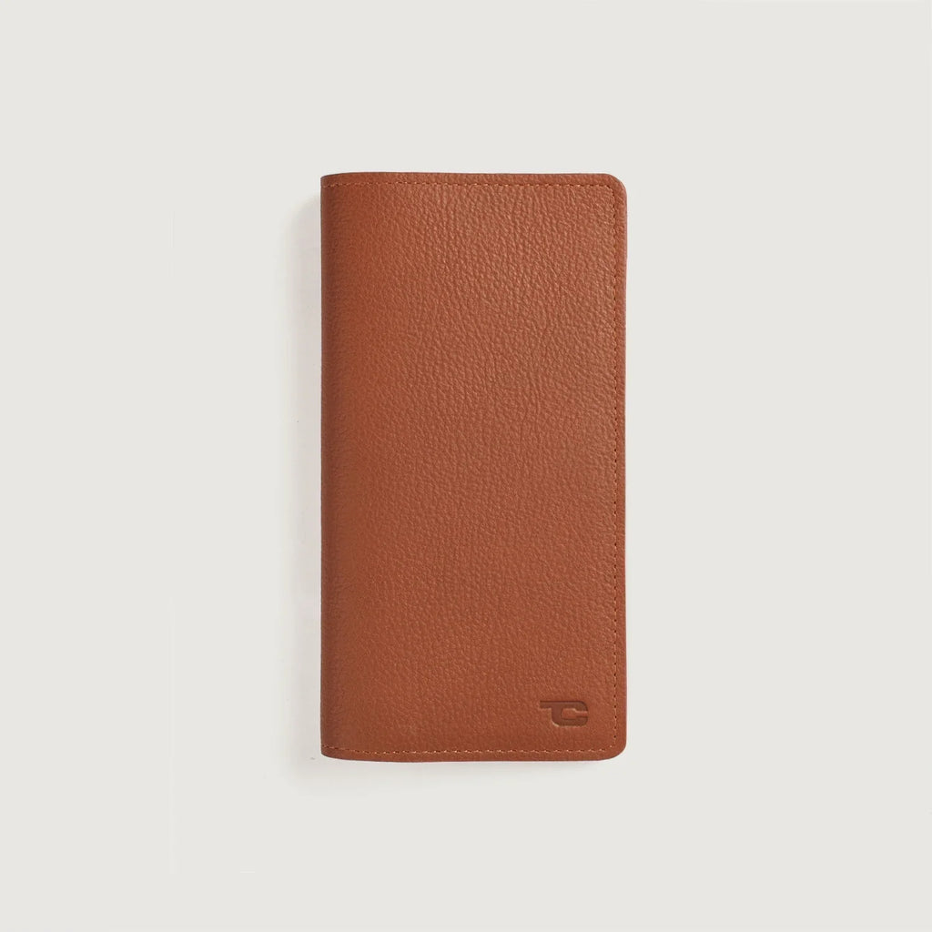 Cameron Brown Full Grain Leather Long Wallet