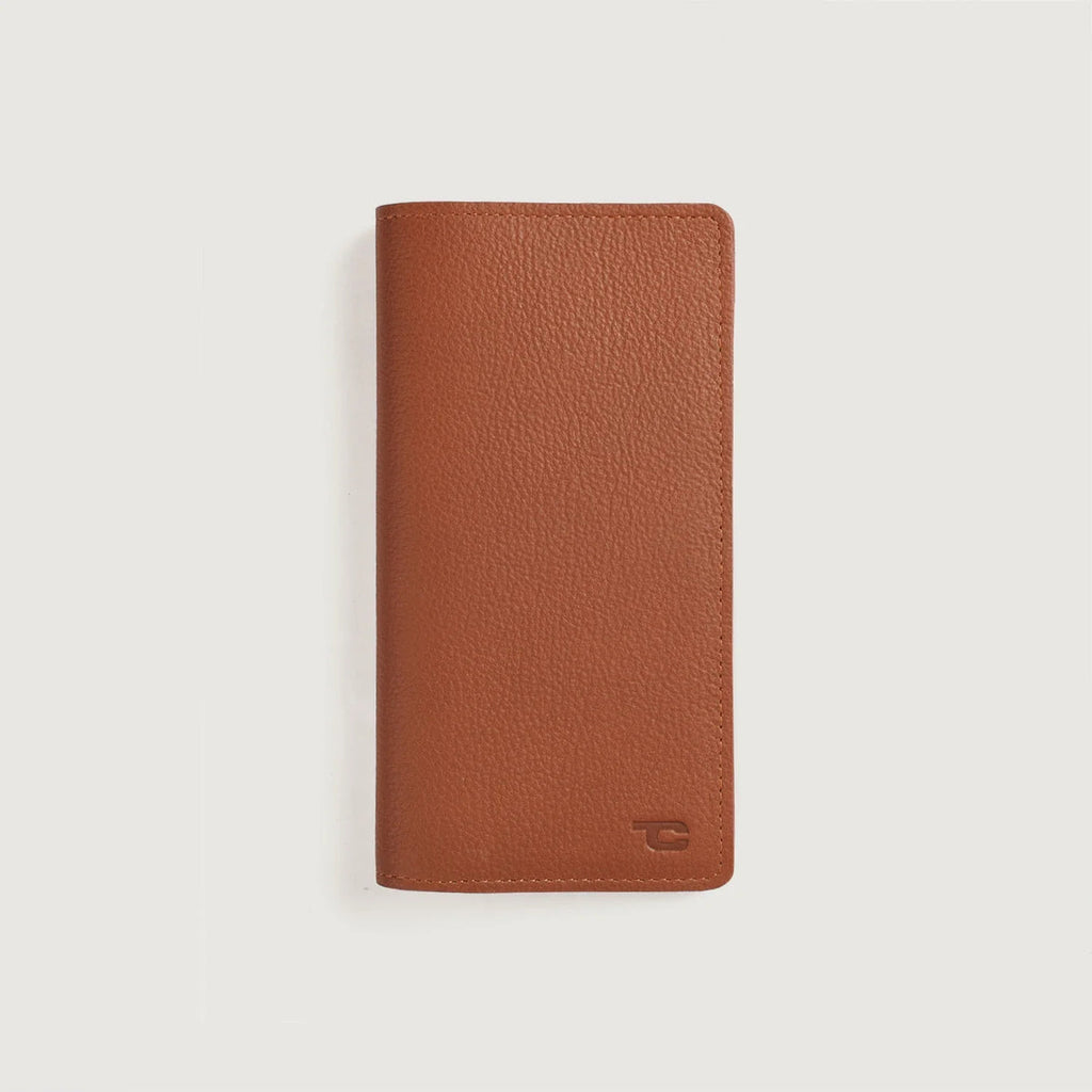 Cameron Brown Full Grain Leather Long Wallet