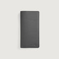 Cameron Grey Full Grain Cowhide Long Wallet