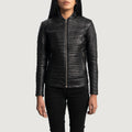Cityscape Black Sheepskin Biker Jacket