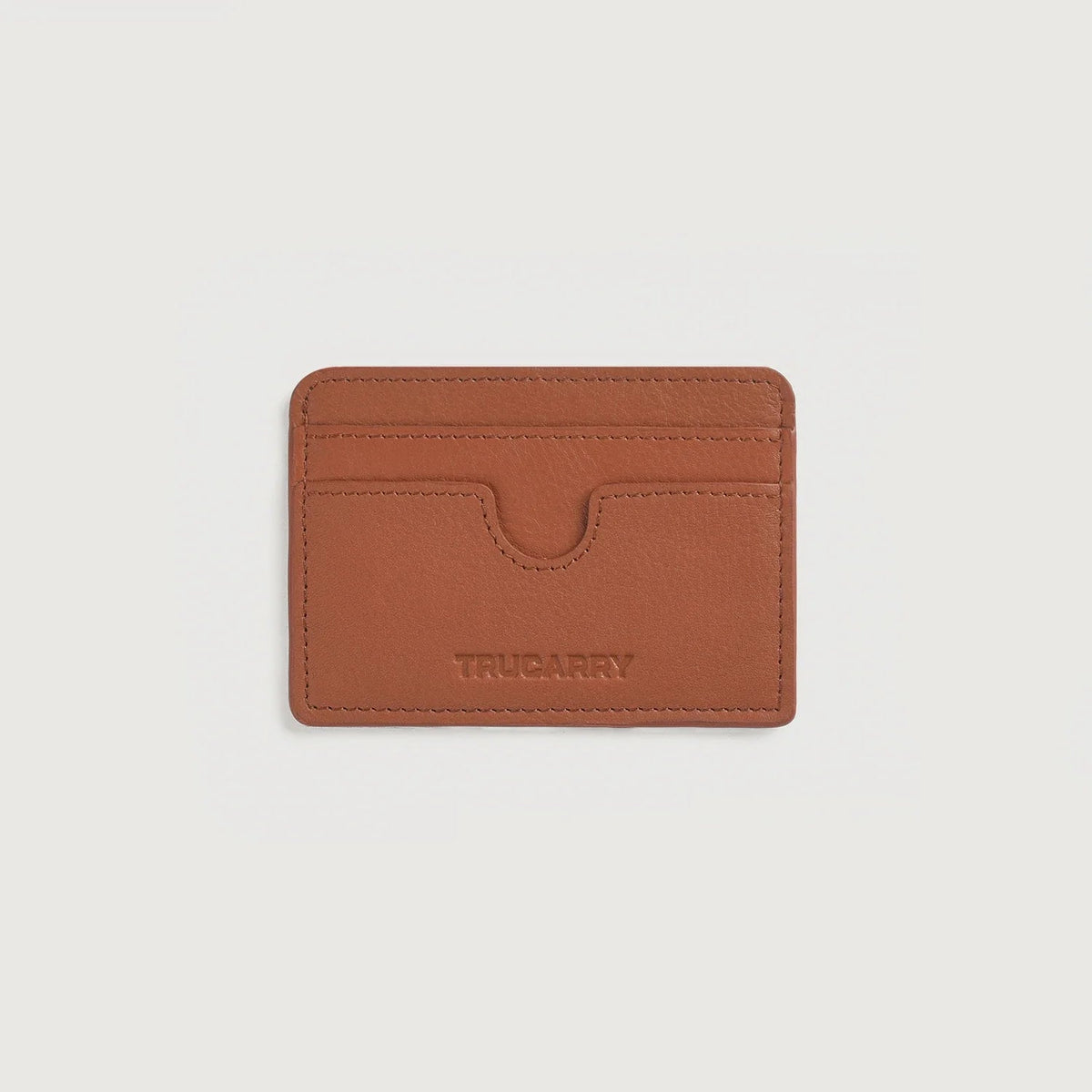 Karl Brown Leather Card Holder