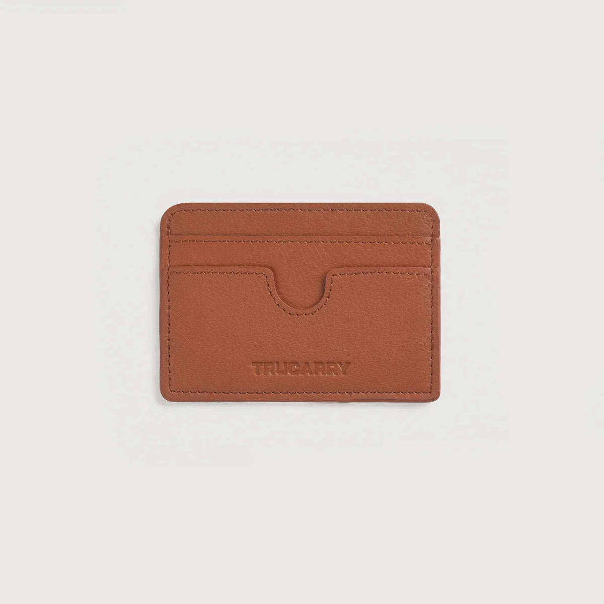 Karl Brown Leather Card Holder