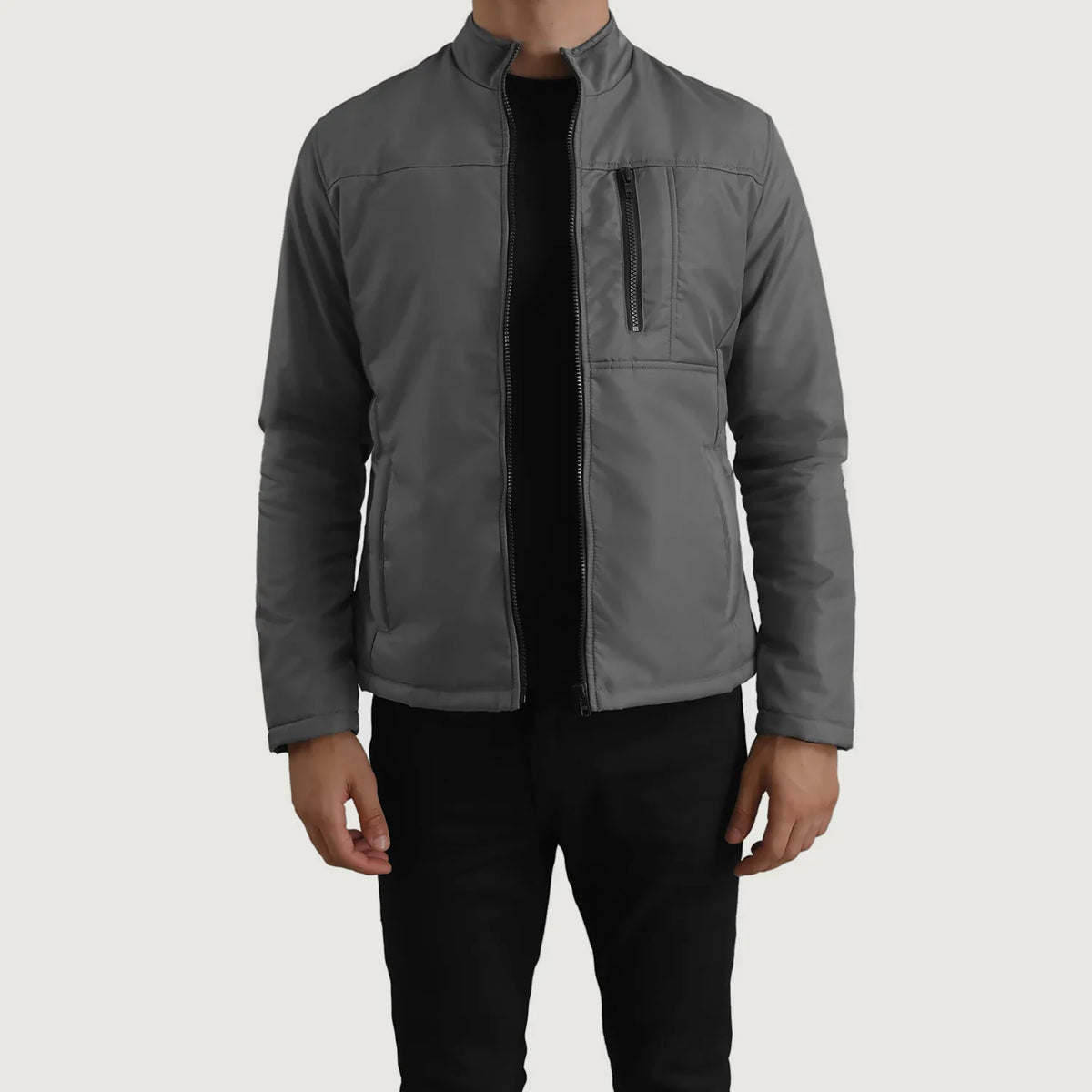 Elliot Lightweight Jacket in Grey