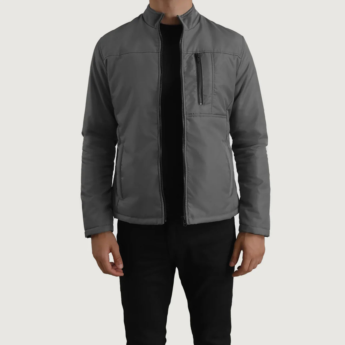 Elliot Lightweight Jacket in Grey