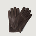 Ralph Brown Full Grain Leather Dress Gloves