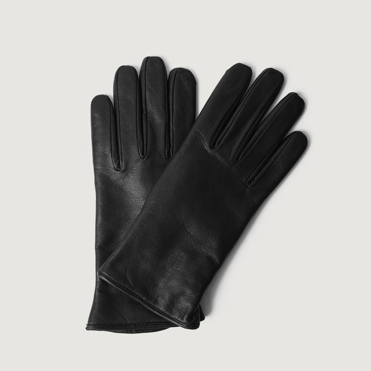 Saltor Black Full Grain Sheepskin Dress Gloves