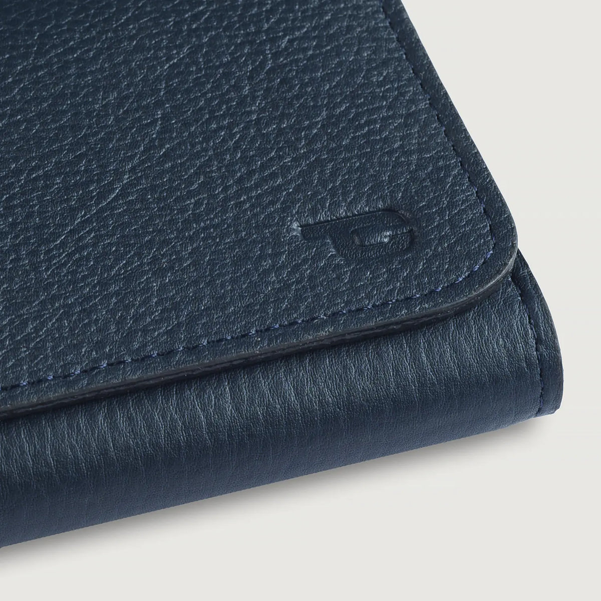 Taylor Blue Cowhide Continental Wallet