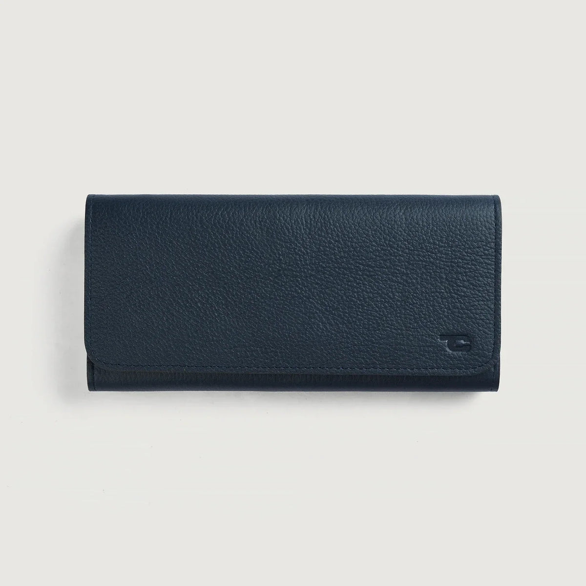 Taylor Blue Cowhide Continental Wallet