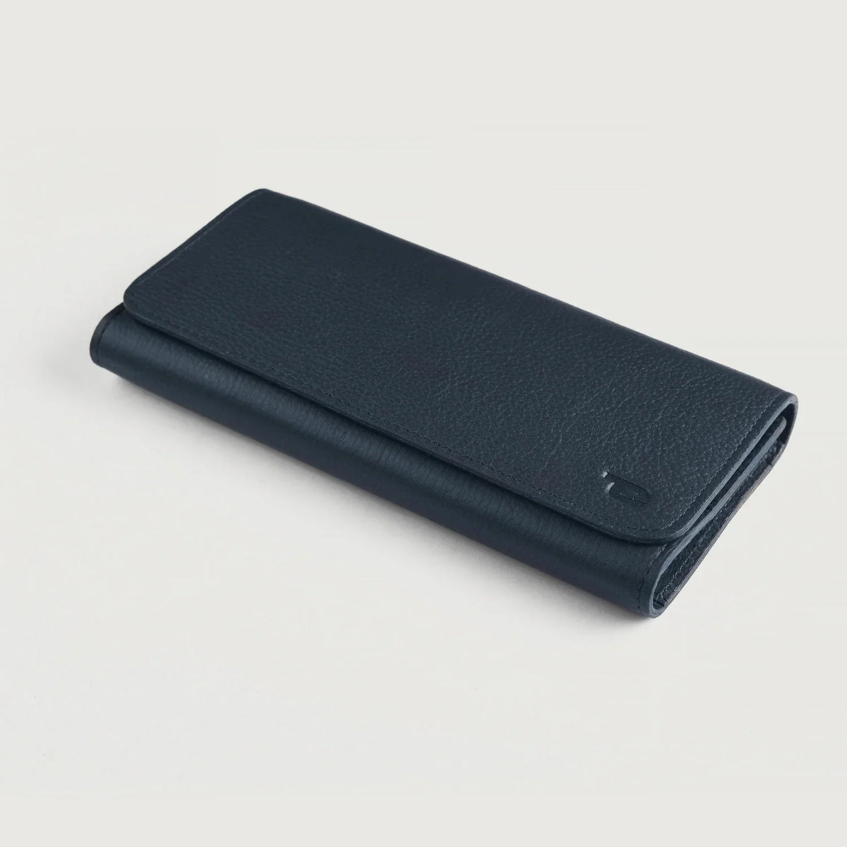Taylor Blue Cowhide Continental Wallet
