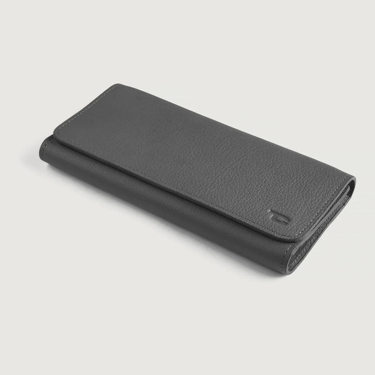 Taylor Grey Cowhide Continental Wallet