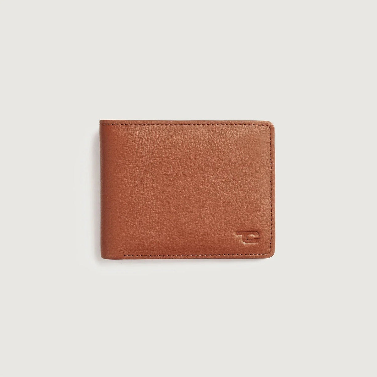Voren Brown Full Grain Leather Bifold Wallet