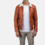 Mens Real Sheepskin Leather Dan Frost Tan Shearling Jacket - JH0012