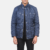 Mens Nelson Quilted Blue Windbreaker Jacket - JH0058