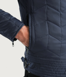 Mens Nyle Quilted Windbreaker Jacket - JH0060