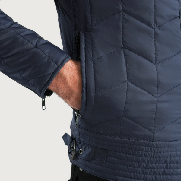 Mens Nyle Quilted Windbreaker Jacket - JH0060