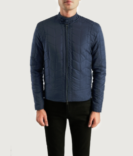 Mens Nyle Quilted Windbreaker Jacket - JH0060