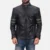 Mens Real Cowhide Leather Night Trooper Leather Jacket